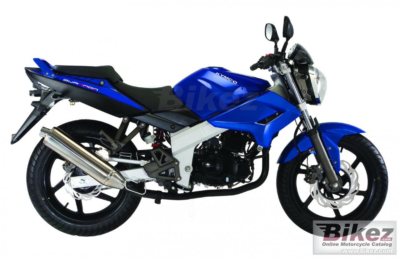 Big Kymco quannon naked 125 picture and wallpaper from Bikez.com